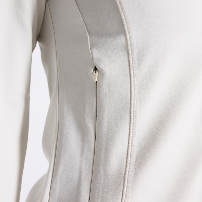 Training jacket "Zip Jacket Pocket" Ivory